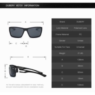Kacamata Pria Dubery Polarized / Sunglasses Outdoor Original
