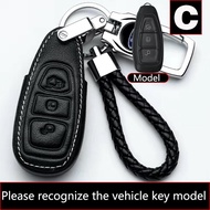 【XPS】Ford Territory Ranger Fiesta Everest Remote Car Key Leather Case Cover With Keychain