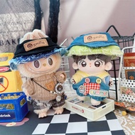10cm Cotton Doll Overalls Pull Cloth Clothes Accessories