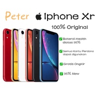 APPLE Iphone Xr 256GB 128GB 64GB SECOND ORIGINAL 100 Berkualitas