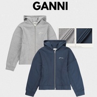 [ from South Korea ] GANNI Heave Fleece Zip Up Jacket