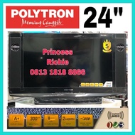 Polytron Tv Digital Semi Tabung Pld 24V223 24 Inch -Termurah