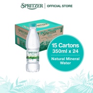 Spritzer Natural Mineral Water - 15 Cartons Bundle (350ML X 24)