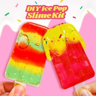 [Palette Slime] DIY Ice Pop Slime Kit | Food Slime | DIY | k-slime | clear base | sprinkles | ASMR