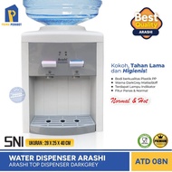 Arashi Dark Grey Top Loading Water Dispenser Energy Saving Hot and Normal Water Dispenser