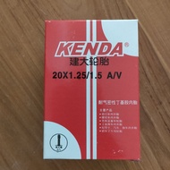 Kenda Schrader AV 20 pure inner tube 406 inner tube folding bike