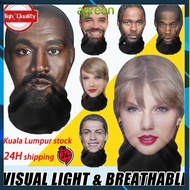AG Celebrity Series - 3D Full Face Mask IShowSpeed/Diddy G-Dragon Simulation Superstar Funny Headgea
