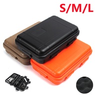 【HDS01】EDC-Plastic Waterproof Outdoor Camping Survival Container Storage Case Box Bag