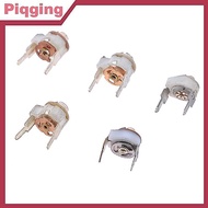 Piqging 5PCS 5MM Ceramic Trimmer Capacit Adjustable Capacitor Trimmer Variable Ceramic Capacitor 3PF