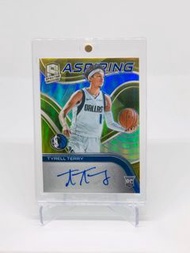 NBA Card❗️Tyrell Terry RC Auto Gold 8/10 Panini Spectra 2020