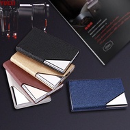 YUEXI ID Credit Card Holder Magnetic High-End Display Stander Desktop Storage Office Supplies Stainl