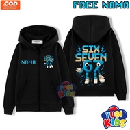 67 Stealth AROT BRAIN Children's Zip-Up Hoodie Free Name/Jacket Custom