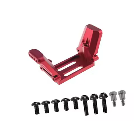 Suitable for MJX 1/18 H18P RC car metal reinforced shock absorber bracket with metal receiver compar