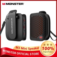 MonsterM Bluetooth Speaker Outdoor Wearable Bluetooth Clip-On Portable Bluetooth 4 Speaker Box IPX W