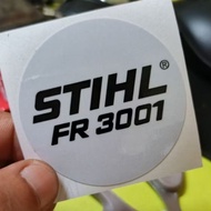 Sticker Stater Mesin Rumput STIHL 3001
