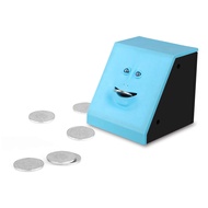 Face Bank, Novelty Coin Eating Savings Bank Coin Eater Funny Bank Kids' Money Banks Battery Powered 