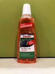 SONAX 舒亮 超清晰雨刷精 1000ml 玻璃清潔 除油膜 減少雨刷跳動