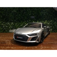 1/18 KengFai Audi R8 Coupe 2021 Silver KF0354 [MGM]