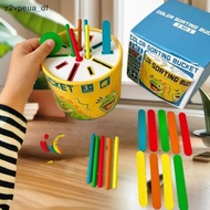 z2vpeu Kids Wooden Shape Sorting Toy: Montessori Color Matching Game Gift PH