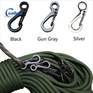 CnaBpc 10Pcs Mini Carabiner Keychain Snap Hook EDC Survival Camping Climbing Gear