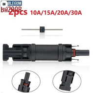 DI  2PCS Solar Panel Cable Blocking Diode  Connector Compatible
