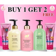 VELLSAR SAKURA SERUM + JASMINE MINT + LBLS COLLAGEN LOTION + SPF 90+ SUNSCREEN