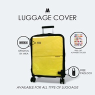 Mika | Clear TRANSPARENT SUITcase COVER MIKA MATERIAL LUGGAGE COVER AMERICAN TOURISTER AIRCONIC EXPA