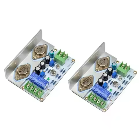 2PCS For JLH 1969 Class A audio hifi power Amplifier Board MOT/2N3055 PCB Assembled and diy kit boar