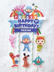 Cake Topper Pocoyo Topper kue Pocoyo Hiasan kue Pocoyo Pocoyo