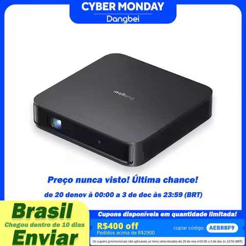 Dangbei Atom Laser Projector 1200ISO Lumen GoogleTV Netflix Global Version Cinema Dolby Vision Porta