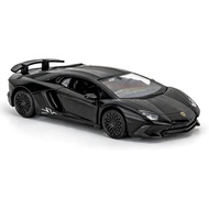 1/36 Scale Lamborghini Aventador LP770-4 Casting Car Model, Zinc Alloy Toy Car for Kids, Pull Back V