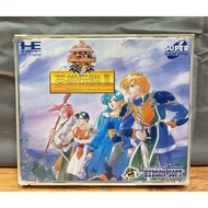 Original Disc [Super CD-ROM] Dragon Slayer: Eiyuu Densetsu II (Japan) PC Engine CD ROM