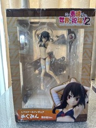 絕版 日版 1/7  塑膠未開封 kadokawa 角川 惠惠 為美好世界帶來祝福 紅魔傳 pvc figure not gsc max factory alter 景品