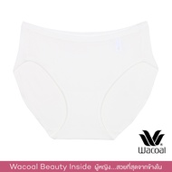 Wacoal Panty กางเกงในรูปทรง BIKINI รูปแบบเรียบ - WU1C34