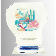 Crystal Award Plaque/Appreciation Plaque/Sales Achievement Plaque/Employee Award Plaque/Service Awar