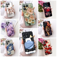 Casing For Tecno Pova 7 Pro 5G Case LJ8 Aesthetic Cute Cartoon Fashion Butterfly Funny Painted Back 