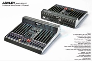 MIXER AUDIO ASHLEY 12 CHANNEL HERO 12 ASHLEY HERO12 NEW MODEL AUX 5