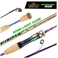Ajiking Rome Light Game Spinning Ultra-Light Fishing Rod (5'6ft/6'6ft)