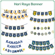Hari Raya Banner , Ramadan Kareem Decoration For Home ,Penghiasan Hari Raya Ramadan Deco