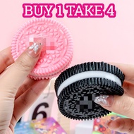 Cute Cartoon Cheese Cookies Decompression Toys Cake Squishy Food Relieve Stress Children's Gift Squi