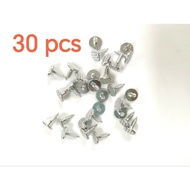 30pcs Ladam kasut Kawed Skru