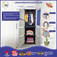 GANTUNGAN (CABINET WITH HANGERS) Plastic Wardrobe Plastic Wardrobe/ Plastic Wardrobe 2