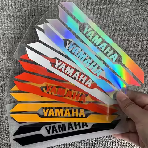 Reflective Helmet Motorcycle Fuel Tank Decal Personality Body Sticker for YAMAHA R1 R6 Fz6 Xj6 R15 T