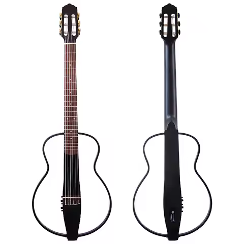 Portable Silent Classical Guitar 39 Inch 6 String Removable Electric Guitar High Quality Travel Guit
