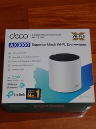 TP-Link Deco X55 AX3000 Wi-Fi 6 Mesh Router (1件裝)