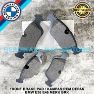 FRONT BRAKE PADS bmw E36 E46 N42 N46 N40 N45 Z3 E36 M40 M43 M50 M52 M54 M56 318i 320i 323i 325i 328i
