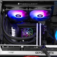 THERMALRIGHT Aqua Elite V3 240 ARGB CPU AIO Liquid Cooler (Black/White)