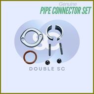 ⭕ ◨ ◝ DOUBLE SC Muffler Exhaust Connector Set for TMX 125 / TMX 155 Heavy Duty