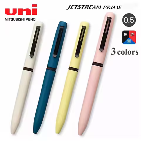 1pc Japane UNI Multi-color Ballpoint Pen JETSTREAM Prime Rotating Red/blue/black 0.5mm Business Meta