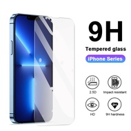 Tempered Glass Screen Protector For iPhone 7 8 Plus X XS Max XR 12 Mini 11 13 14 Pro SE 2020